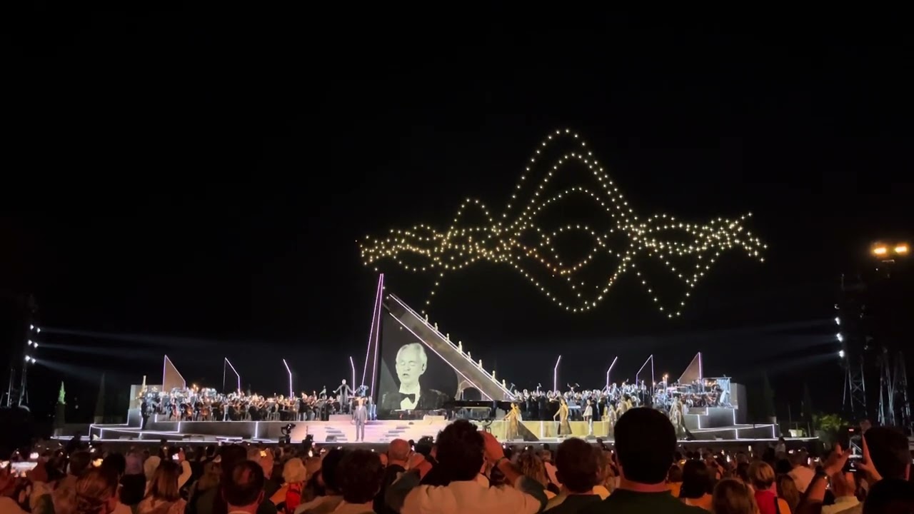 Nessun Dorma by Andrea Bocelli live at Teatro del Silenzio 2024
