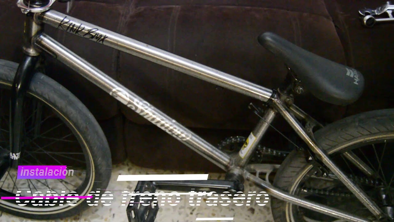 Como colocar freno rotor a tu BMX