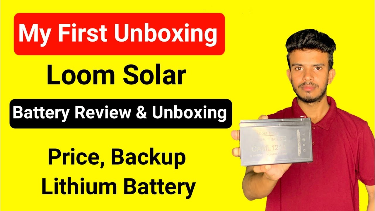 Loom Solar Lithium Battery Review 2022. 12 Ah / 150 Wh Battery. Loom Solar Lithium Battery Charger
