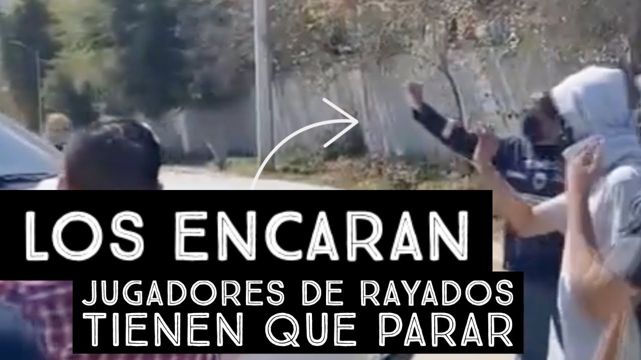 🔥 AFICIONADOS ENCARAN A JUGADORES DE RAYADOS DE MONTERREY EN EL BARRIAL 🔥