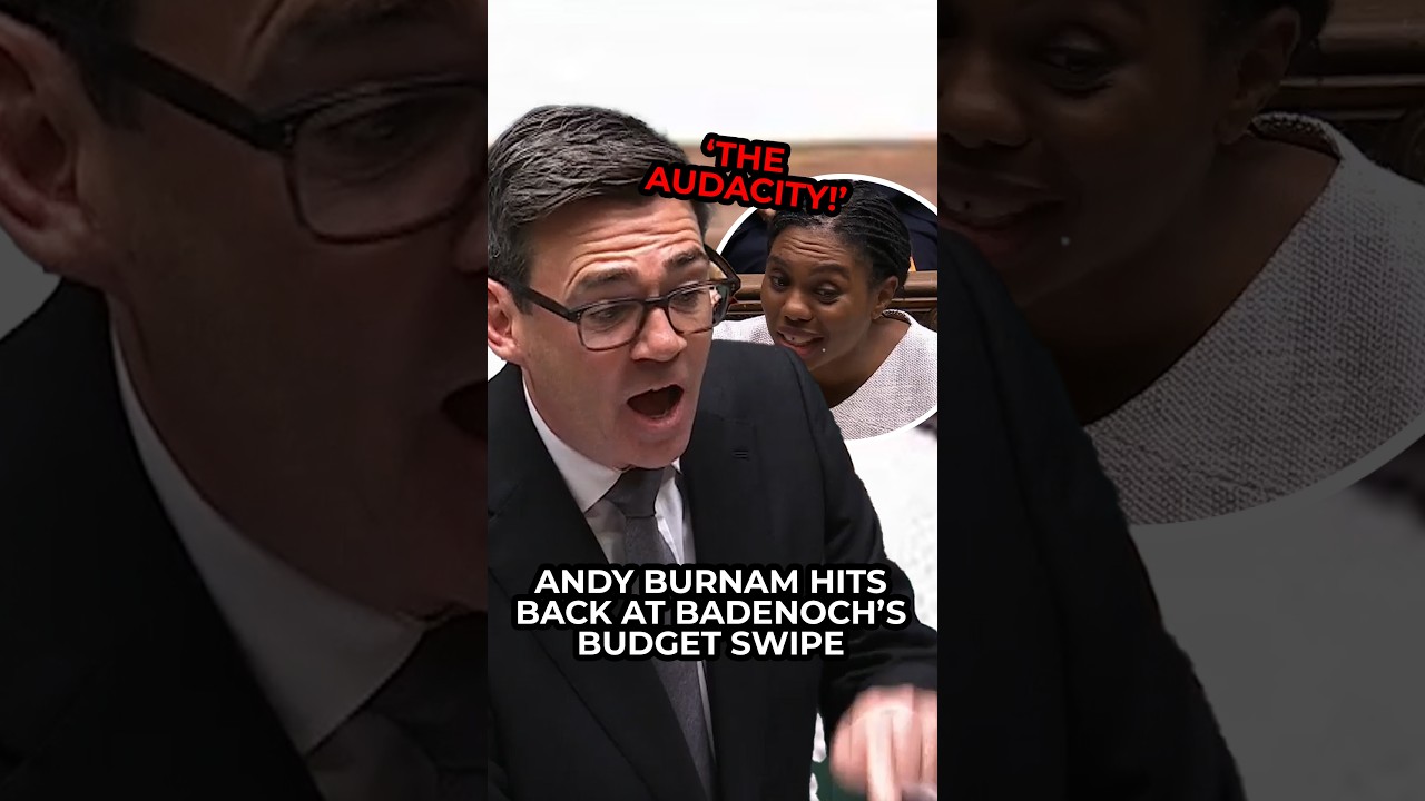 &bdquo;Co za BEZCZELNOŚĆ!&rdquo; | Andy Burnham odpowiada na przytyk Kemi Badenoch dotyczący budżetu podczas ...