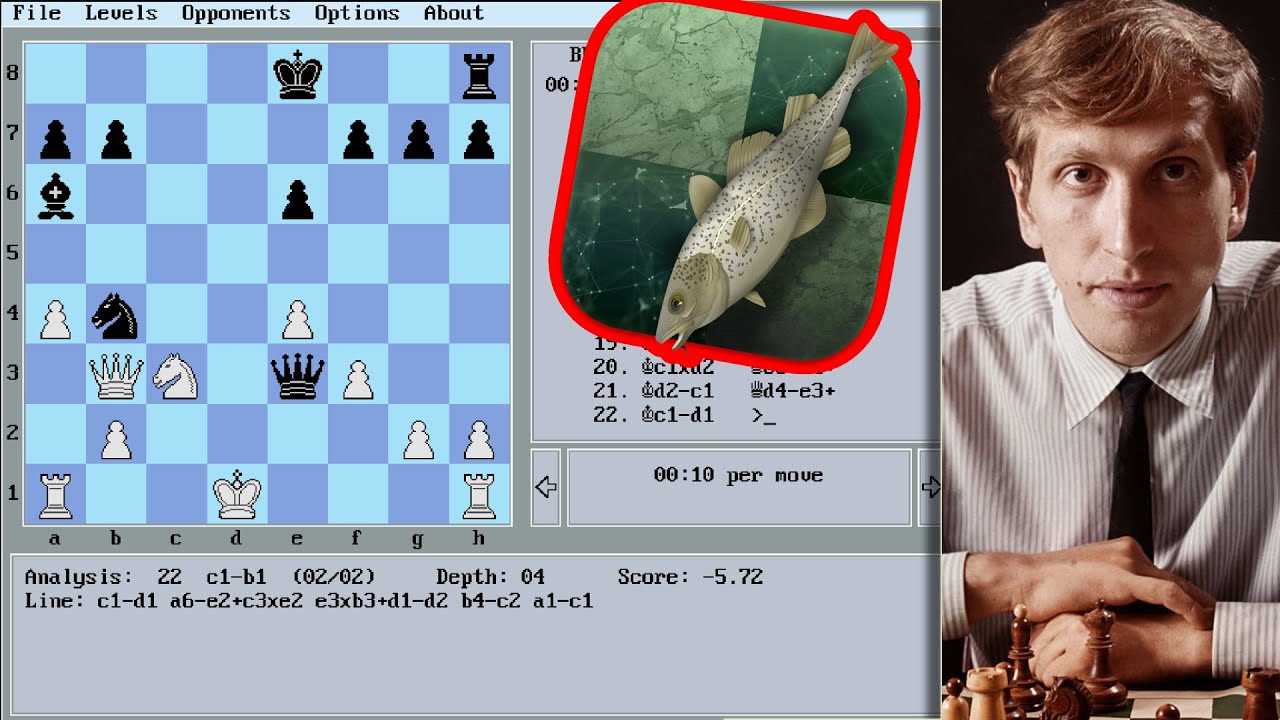 Bobby Fischer Teaches Chess vs Stockfish 15