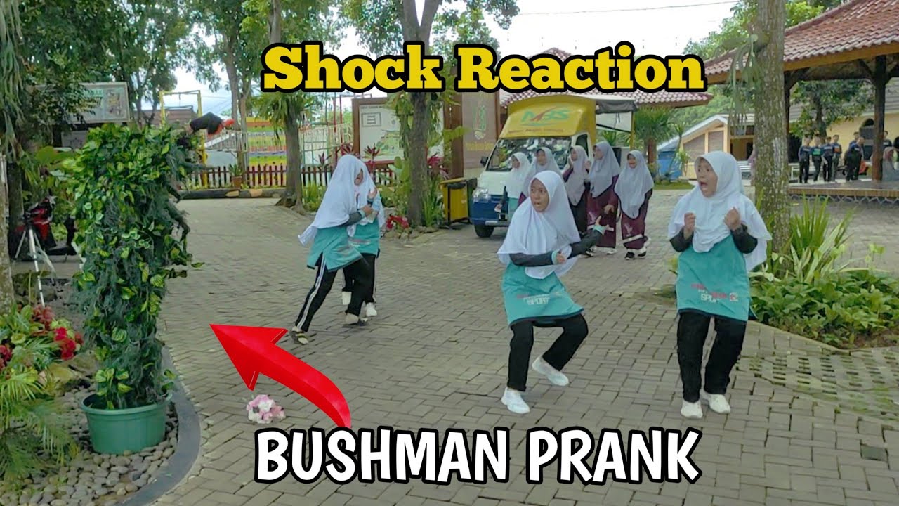BUSHMAN PRANK INDONESIA || FUNNY REACTION