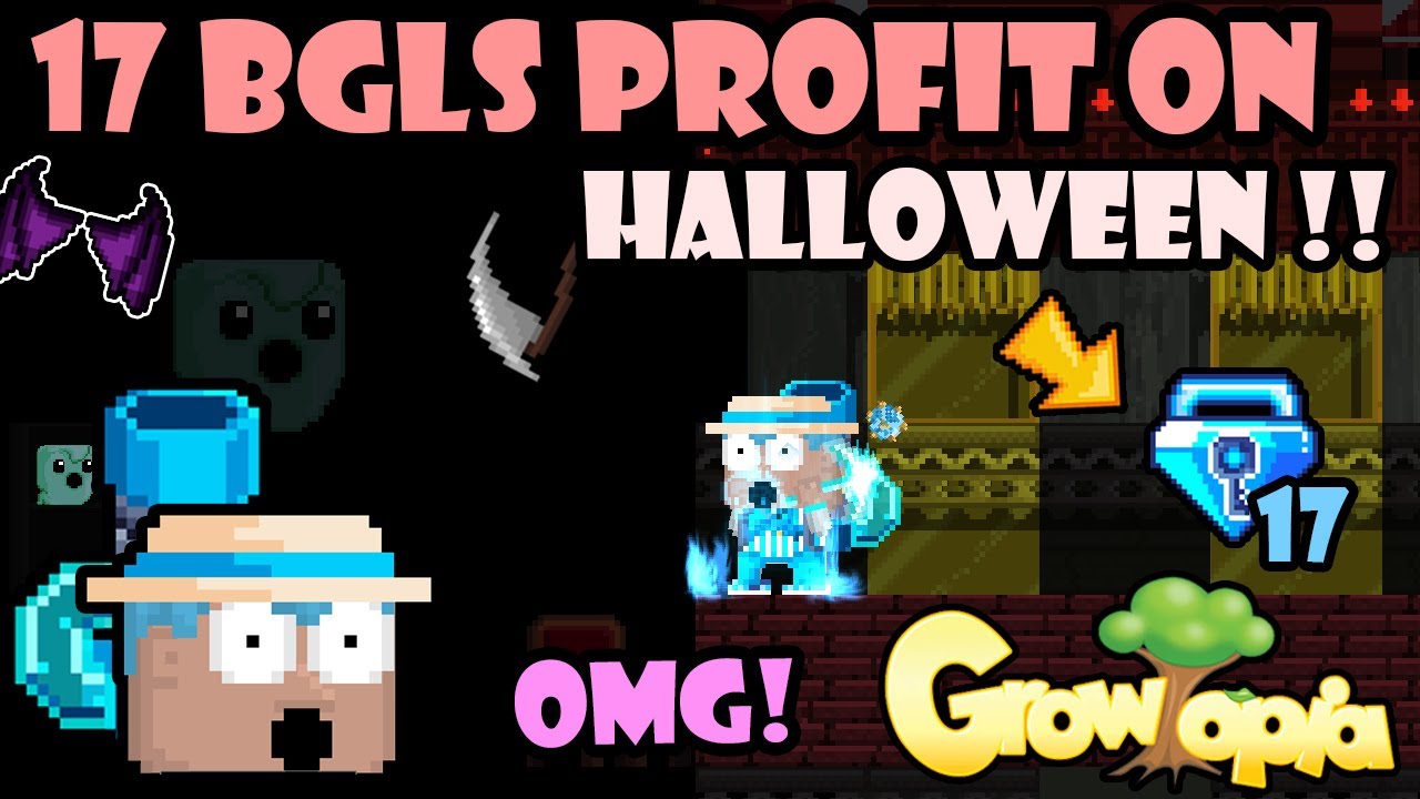 How to PREPARE + PROFIT up to 17 BGLS on HALLOWEEN!! 👻 | GrowTopia Profit 2023