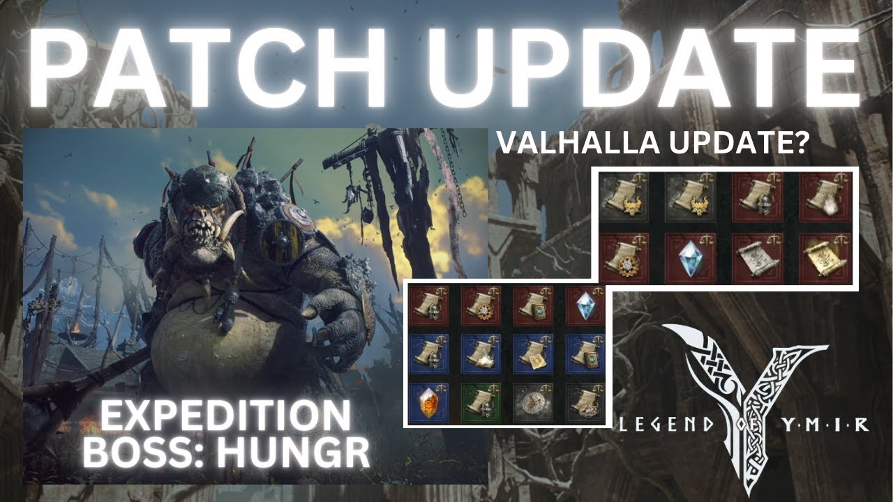 LEGEND OF YMIR - VALHALLA UPDATE | NEW EXPEDITION BOSS