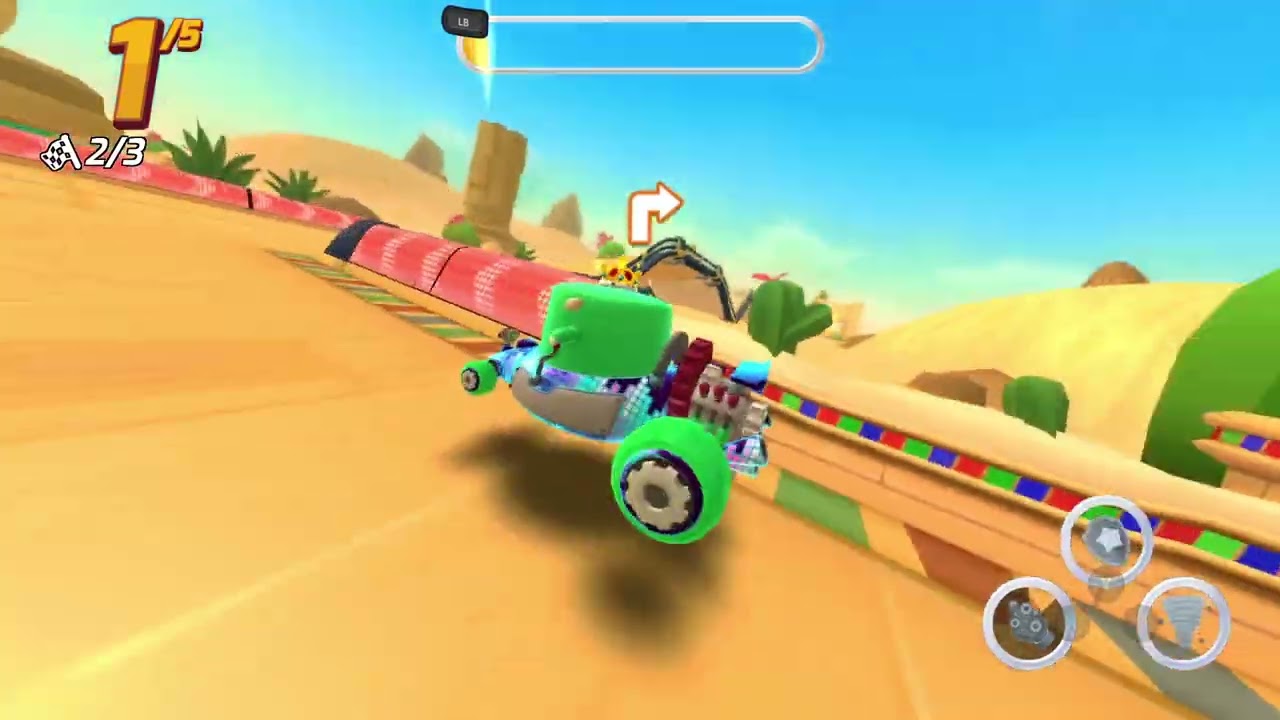 Starlit Kart Racing - Mini Chaos of a Desert Track