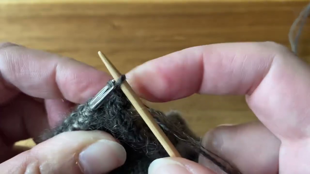 3 needles bing off method / rabattre &agrave; 3 aiguilles