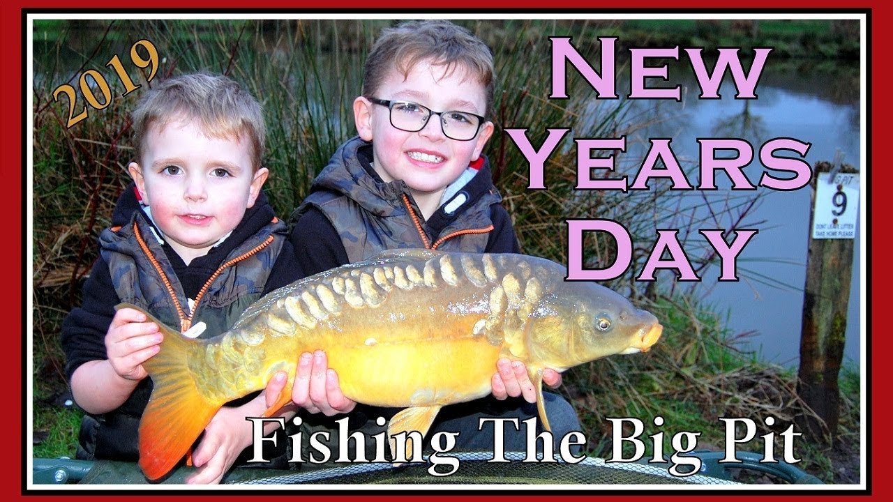 *** Fishing *** New Years Day on the Big Pit at Whitesprings Video 177