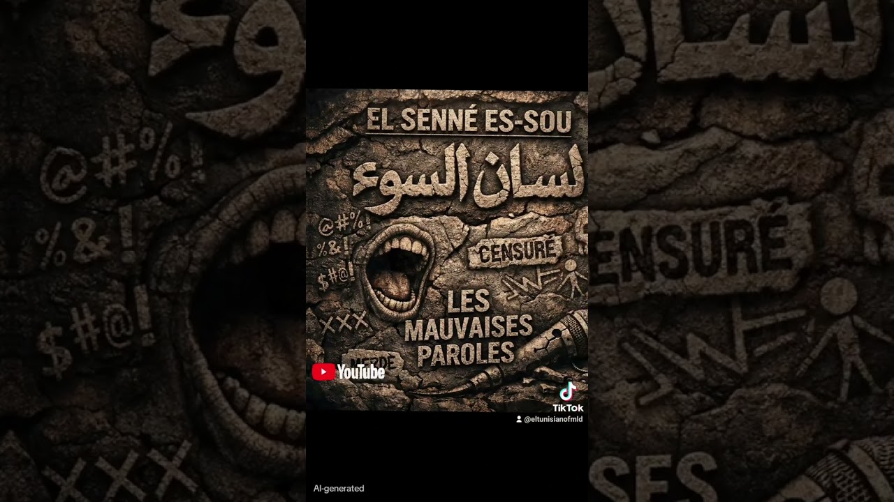 El Senné Es-Sou (لسان السوء) | Les Mauvaises Paroles | Rap Conscient (ElTunisianoFMLD)