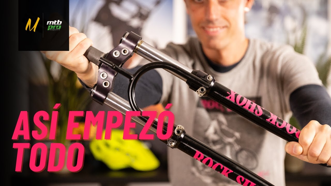 El ORIGEN de las SUSPENSIONES para MTB y la historia de RockShox