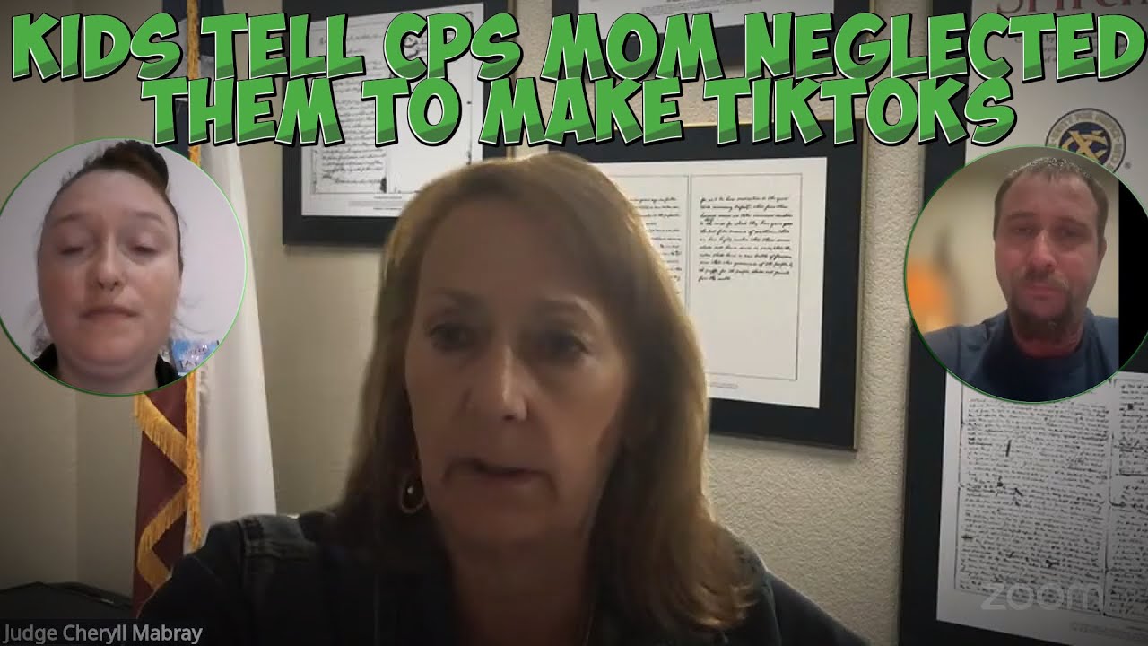 Kids Tell CPS Mom Neglected Them to Make TikToks — Child Removal Follows