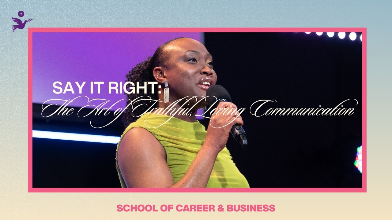 Say It Right:The Art of Truthful, Loving Communication(Pastor Ibukun)| Apostle Emmanuel Adewusi|CCCG