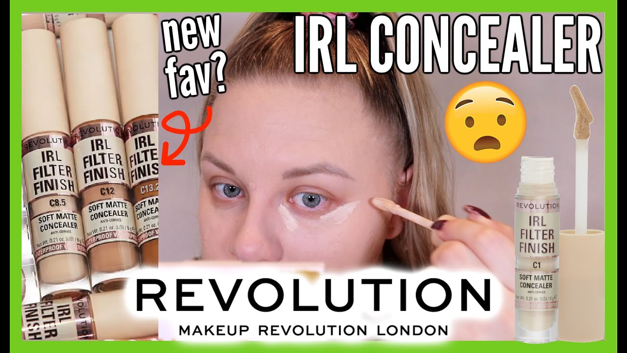 *NEW* REVOLUTION IRL CONCEALER REVIEW 😧 | makeupwithalixkate