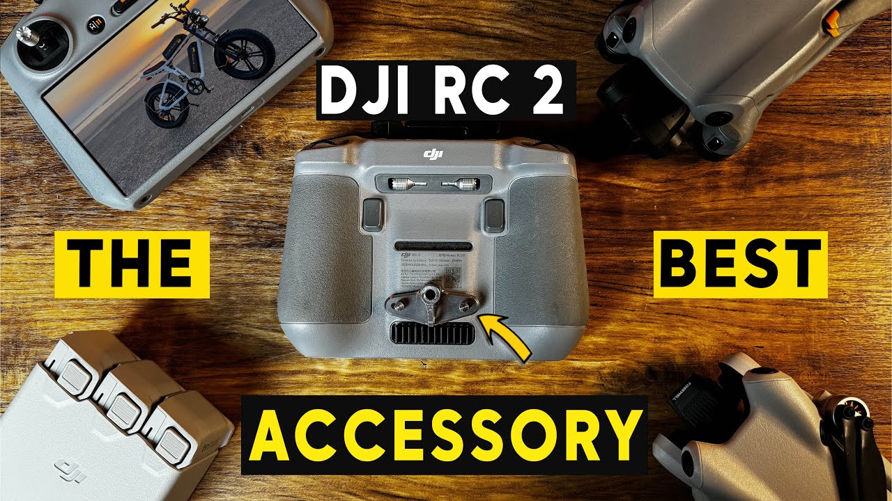 DJ RC 2 — ЛУЧШИЙ АКСЕССУАР! КРЕПЛЕНИЕ ДЛЯ КОШКИ DJI Mini 4 Pro/DJI Air 3
