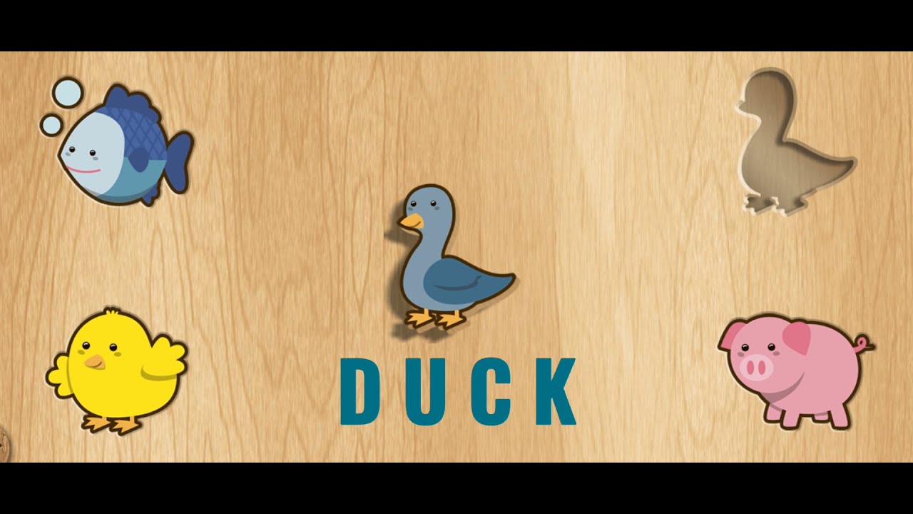 Baby Animals Puzzles | Learning Names Animal | Educational Games Kids Videos