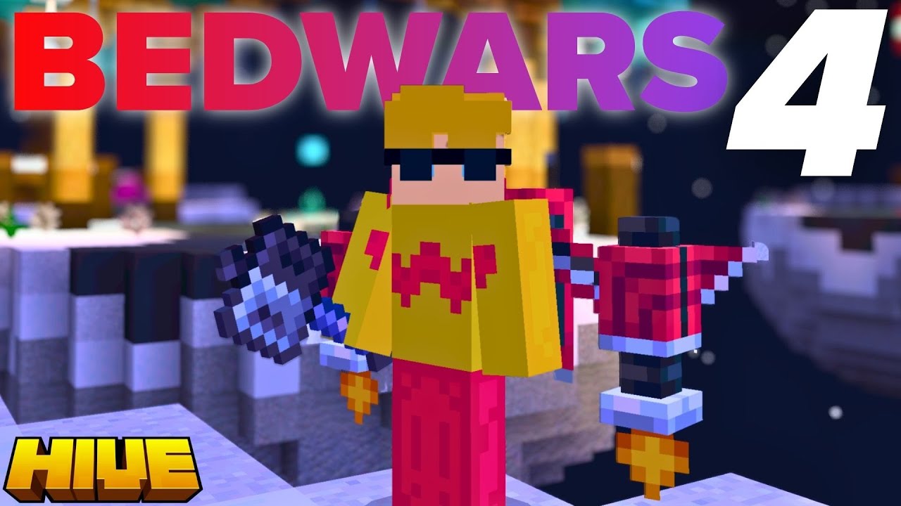 Hive BedWars Season 4 IS OUT! - New Jet Booster, Decoy Player, Mace