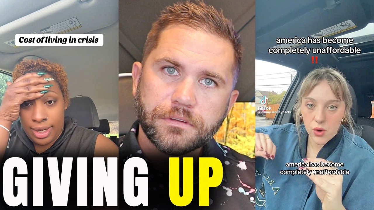 Американцы отказываются от повседневной жизни... Стоимость жизни слишком высока.