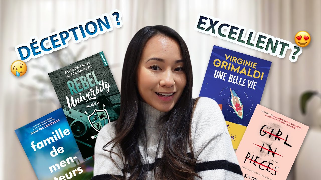 J'ai pensé quoi de ces livres ? | update lecture 📚💖