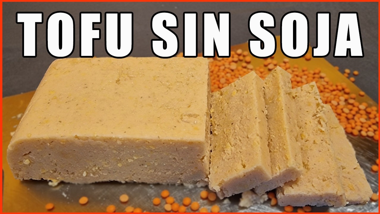 🌿TOFU de LENTEJAS CORAL, fácil y muy económico