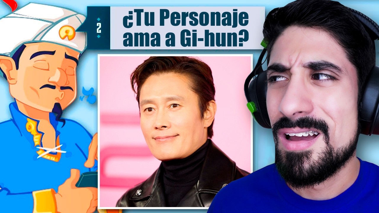¿Qué tan RÁPIDO ADIVINARÁ AKINATOR a CADA Personaje de SQUID GAME 2? 😳