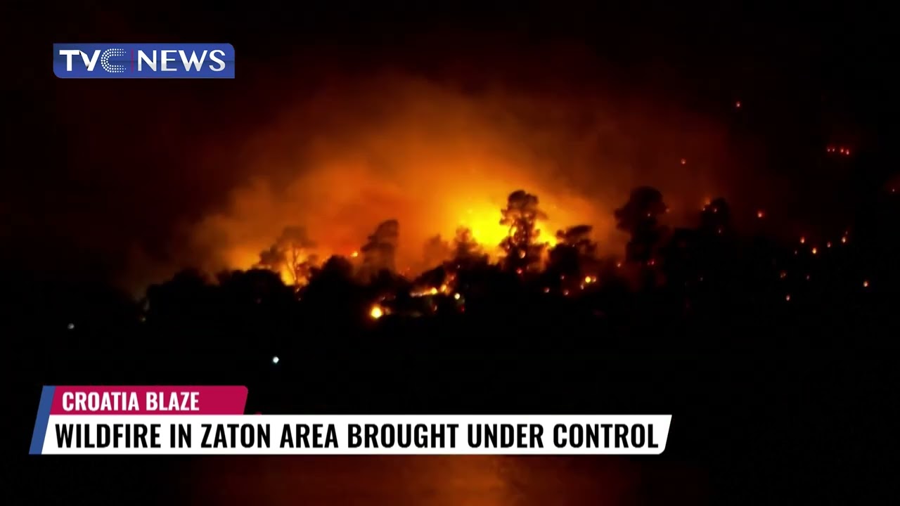 Croatia Wildfire In Zaton Area Brought Under Control