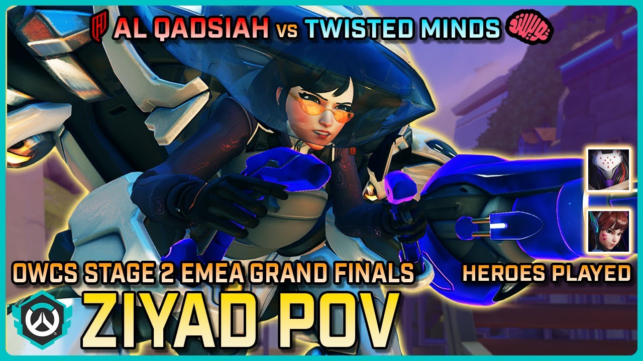 [ Ziyad ] Al Qadsiah vs Twisted Minds | Grand Finals | OWCS EMEA Stage 2