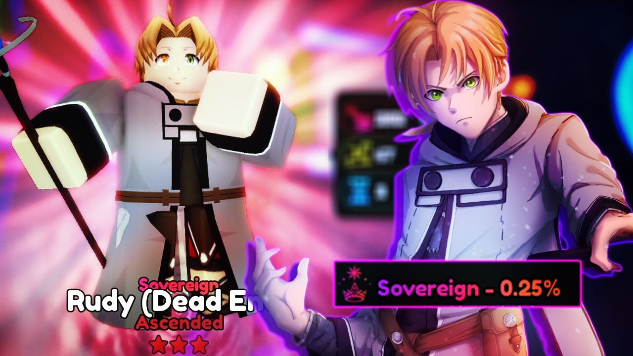 Sovereign Rudeuse Evo Showcase in Anime Power Defense Roblox Rudy Dead End Best Unit