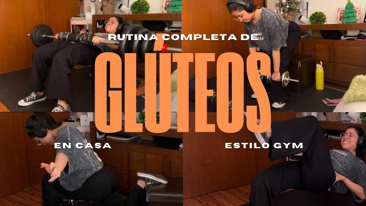 Semana de rutinas tipo gym en casa l Día 1: Glúteos
