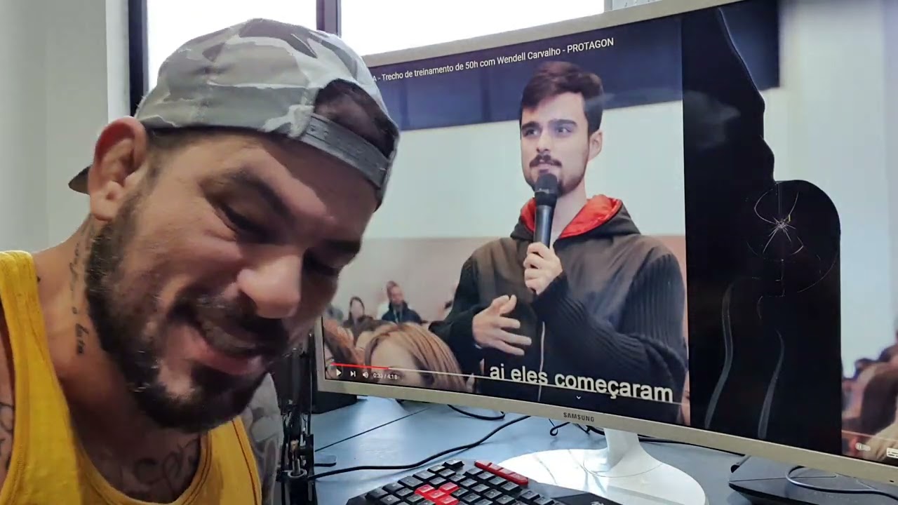 Coach de masculinidade - REACT (Quebrei a tela!)