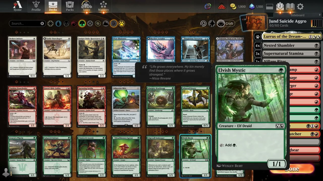 MTGA - Historic Event Farming - Jund Suicide