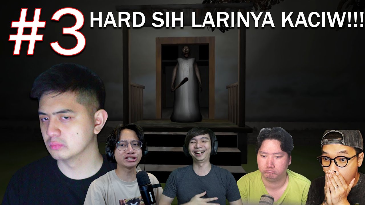INI GRANNYNYA NGEBUT BANGET DI DIFFICULTY HARD !!! [ Granny Multiplayer ] #3