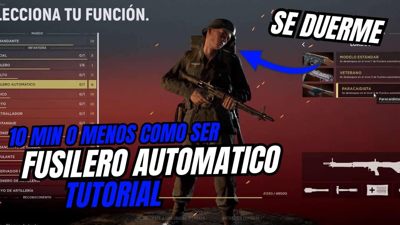HELL LET LOOSE Guía Para Novatos | COMO USAR EL FUSILERO AUTOMATICO