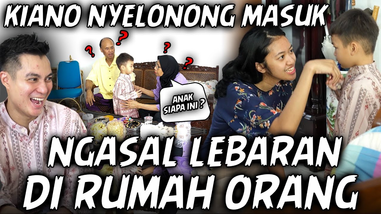LEBARAN NGASAL.. KIANO NYOLONG MASUK KE RUMAH ORANG.. KAGOET TIBA2 ADA BAIM DAN KIANO DI RUANG TAMU