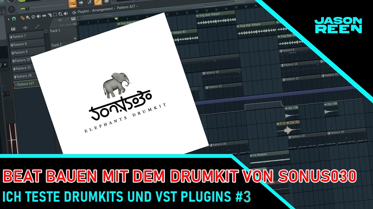 Beat bauen mit dem Drumkit von Sonus030 Elephants Drumkit mit Fl Studio #sonus030