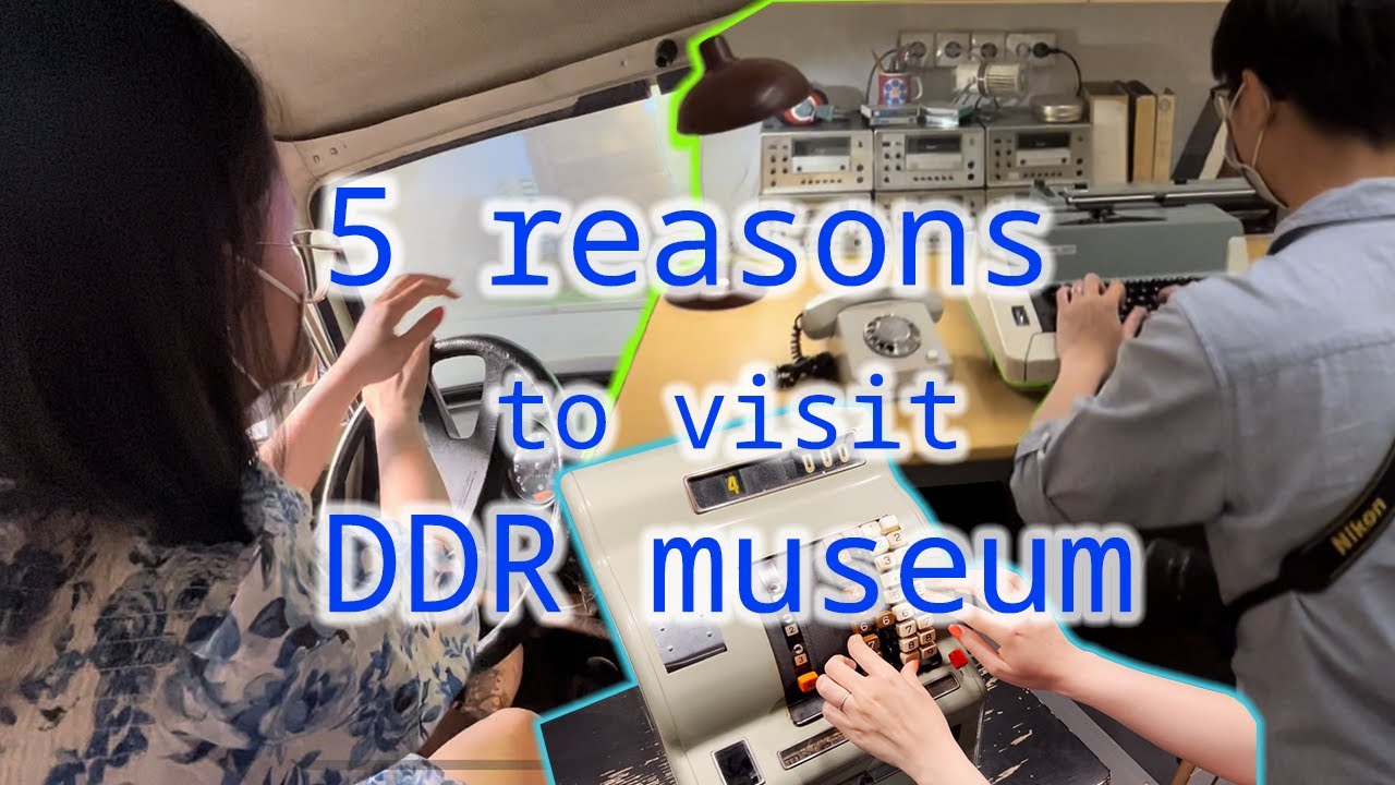 5 reasons why you should visit #DDR museum while being in #Berlin | #Germany Travel Vlog