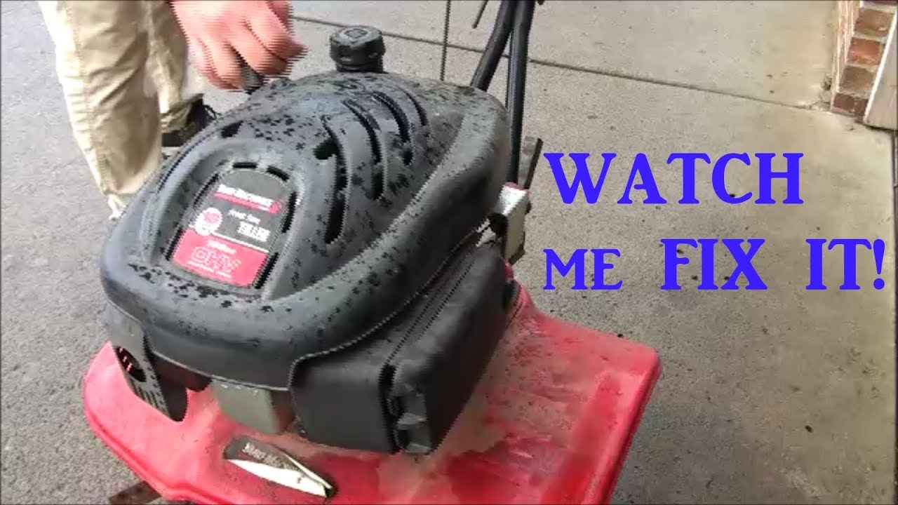 HOW TO FIX , MTD YARD MACHINES TILLER, Wont start. 139 cc OHV engine Won't RUN, Carburetor PROBLEMS