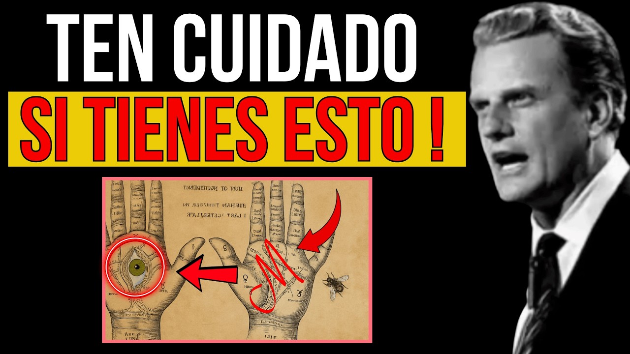 ¡ATERRADOR! Tener la letra M en la mano significa que eres… | Billy Graham