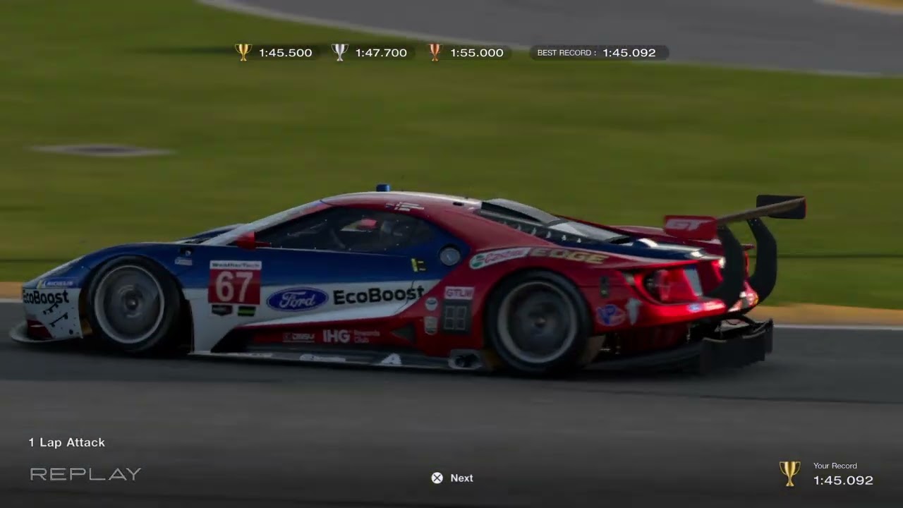 GT7 Daytona circuit experience - Gold
