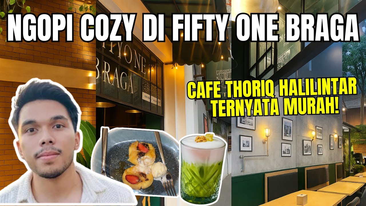 Kuliner Bandung : Review Fifty One Braga Resto Hits Punya Thoriq Halilintar