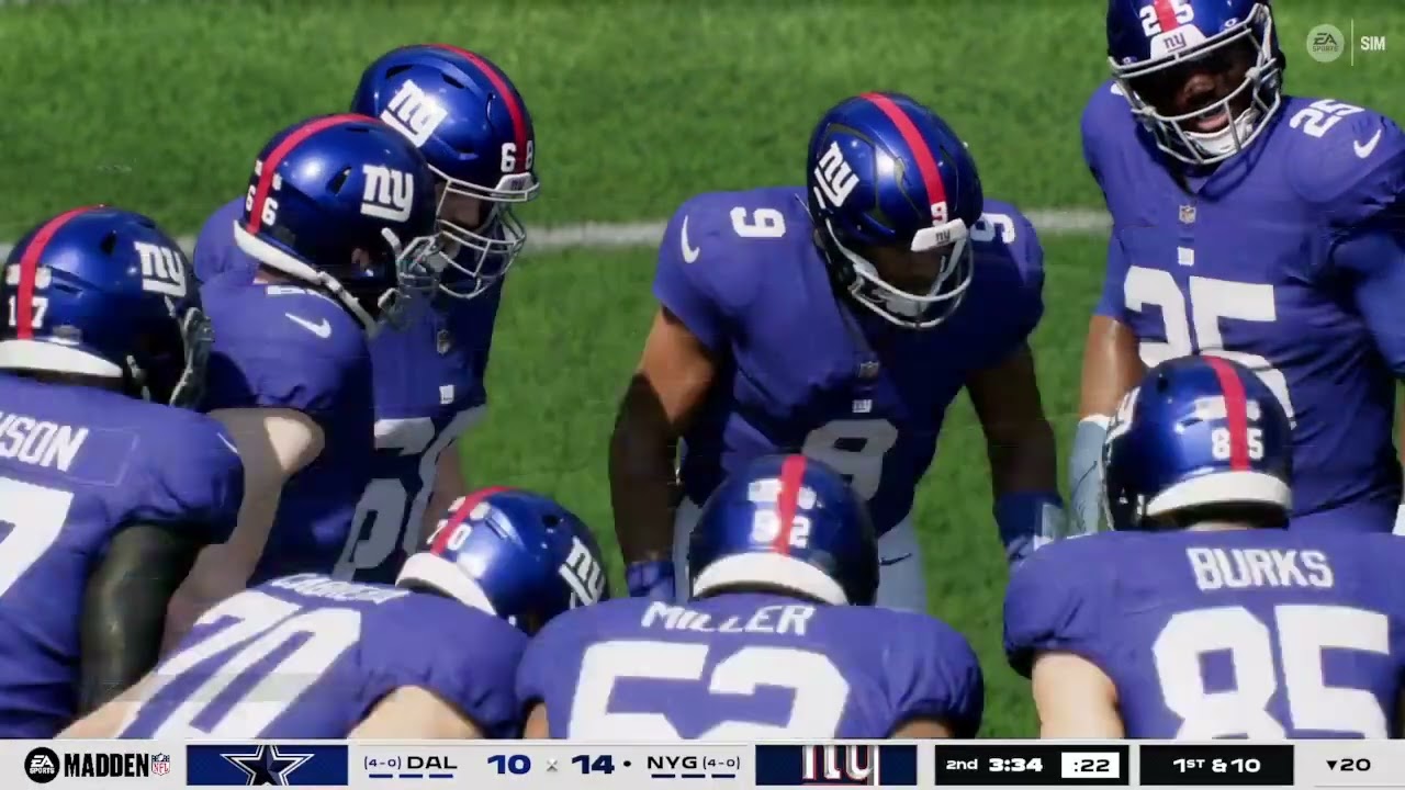 Robert C giants vs cowboys