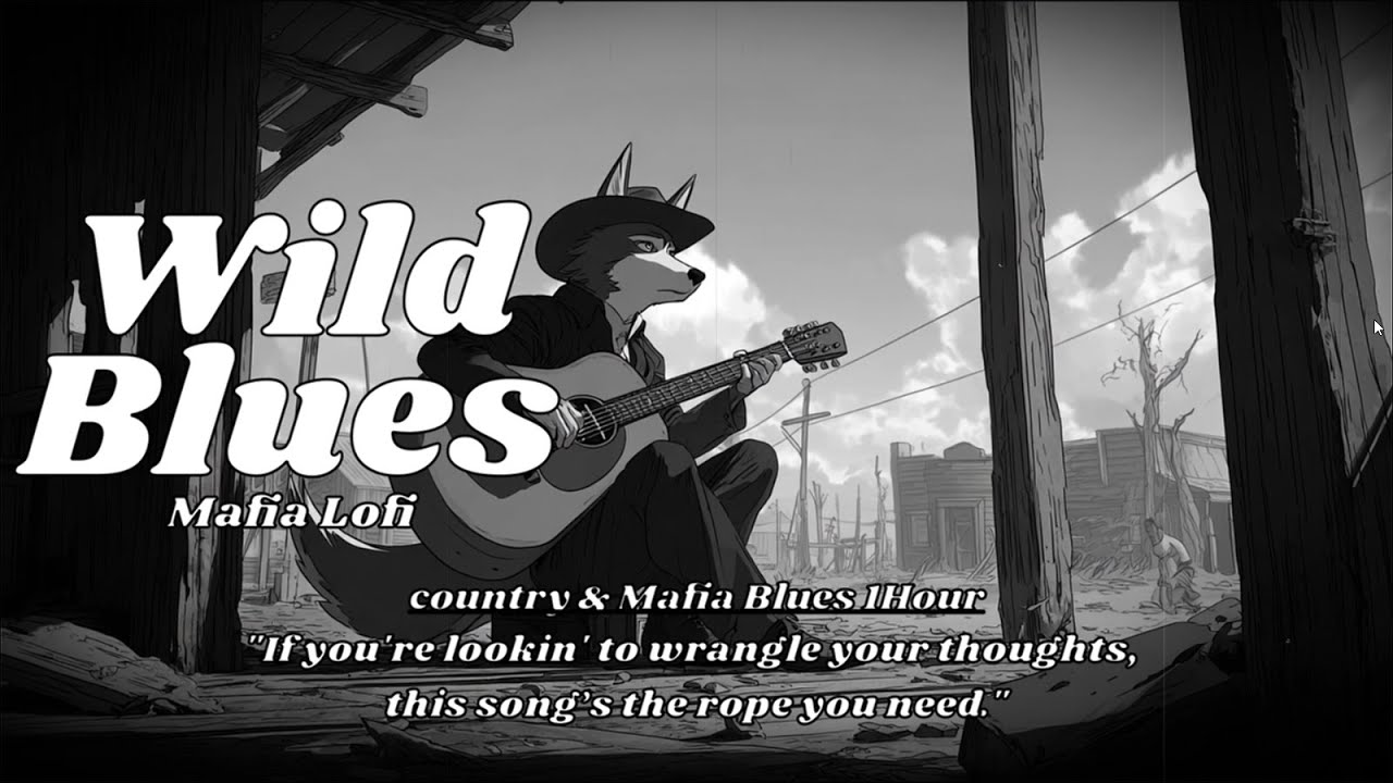 𝐏𝐥𝐚𝐲𝐥𝐢𝐬𝐭 Blues lo-fi chill Music / 1hour Blues Lofi mix ( Chill & Study )