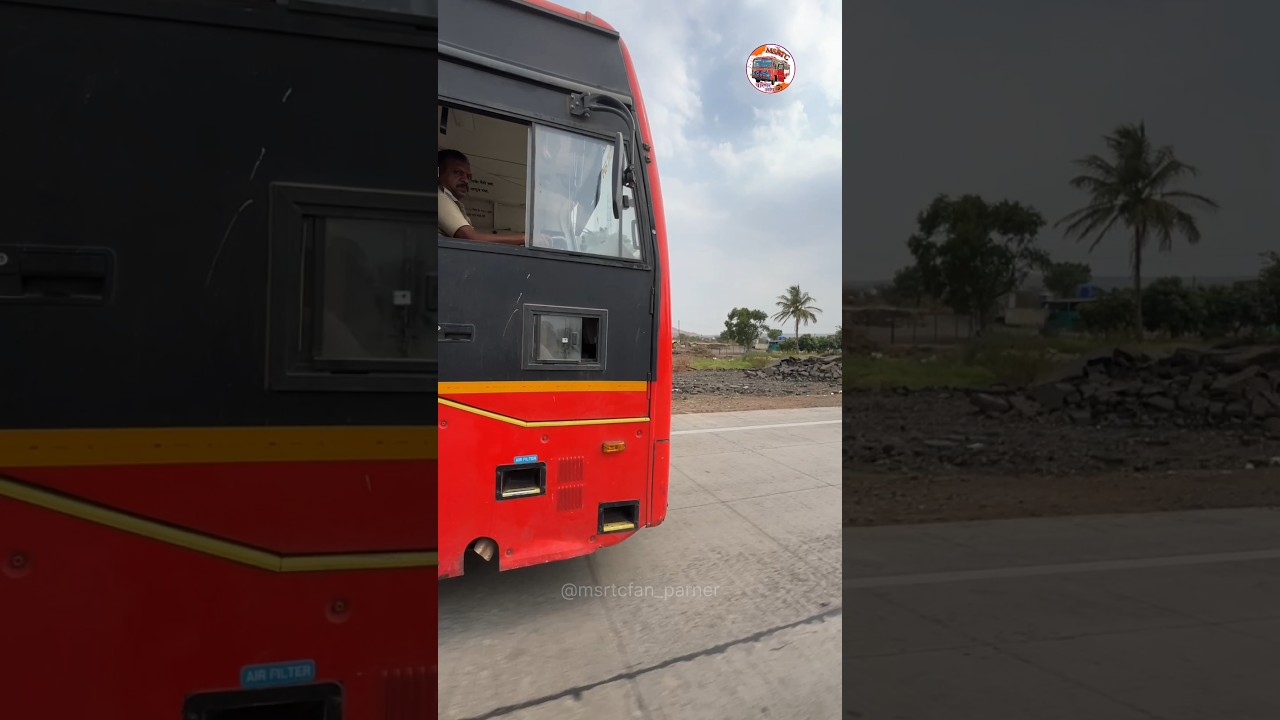Driver 😱 | Msrtc new bus #st #viral #shortsfeed #new #shorts