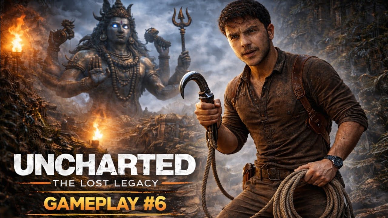 Uncharted The Lost Legacy Gameplay Part 6 | Walkthrough | PC PS4 PS5