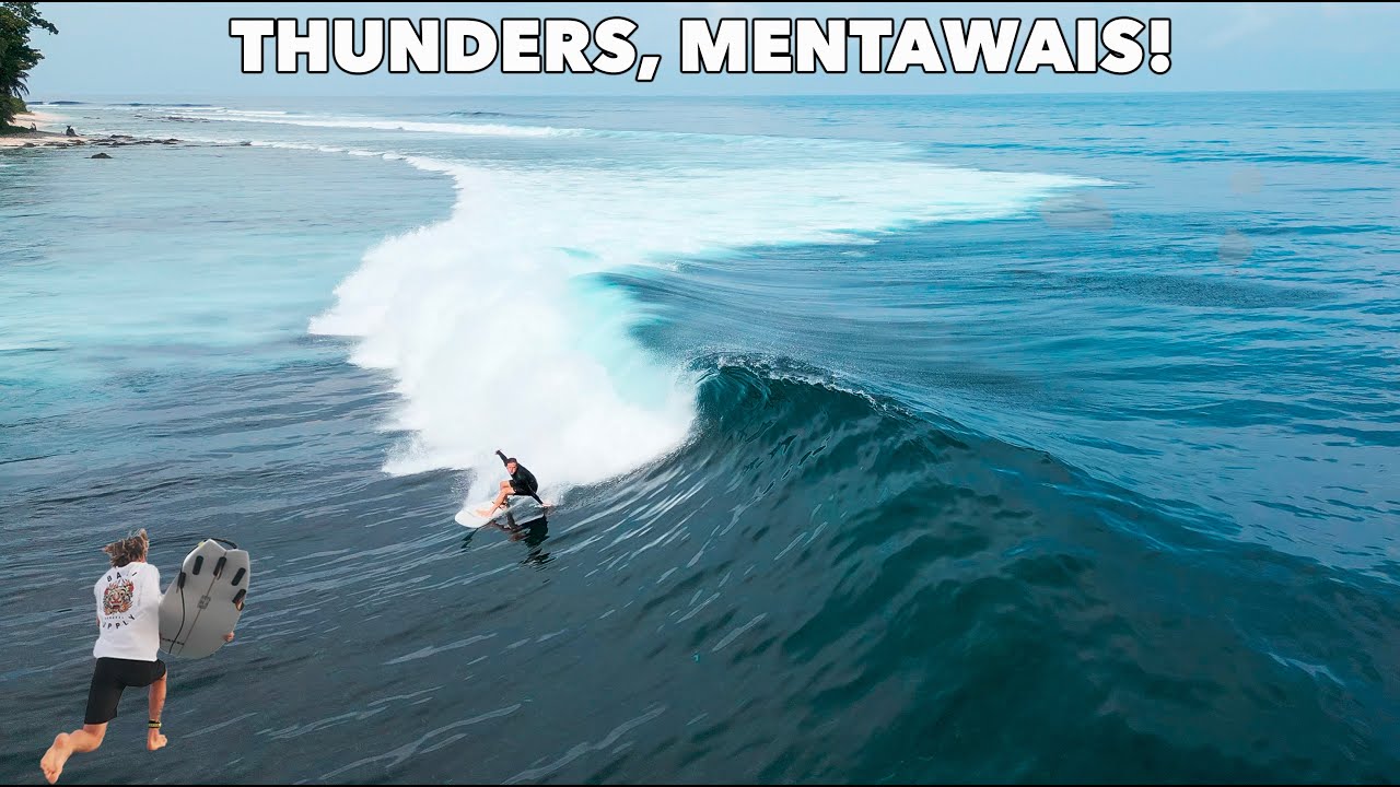 Surfing THUNDERS Wave in The Mentawais! (Swell MAGNET!)