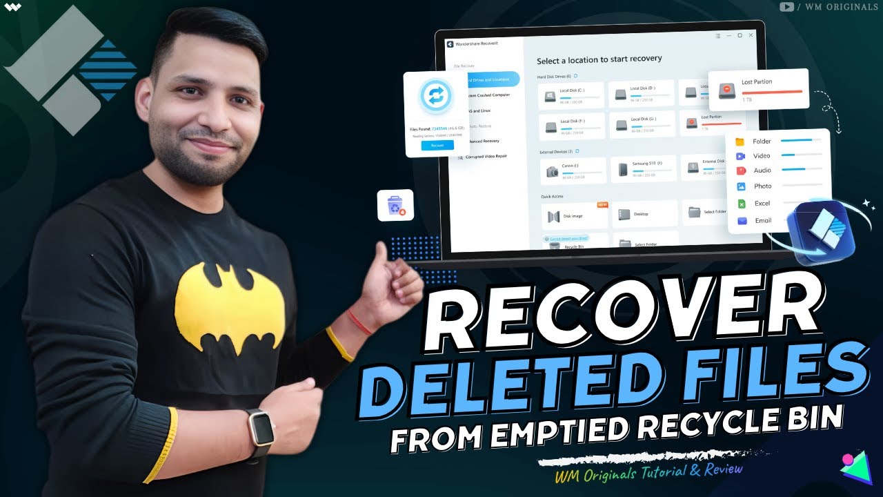 How to Recover Permanently Deleted Files in PC After Emptying Recycle Bin (2025)