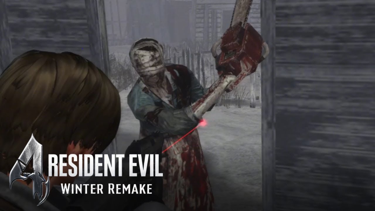 Resident Evil 4 WINTER REMAKE MOD ❄️:  #1