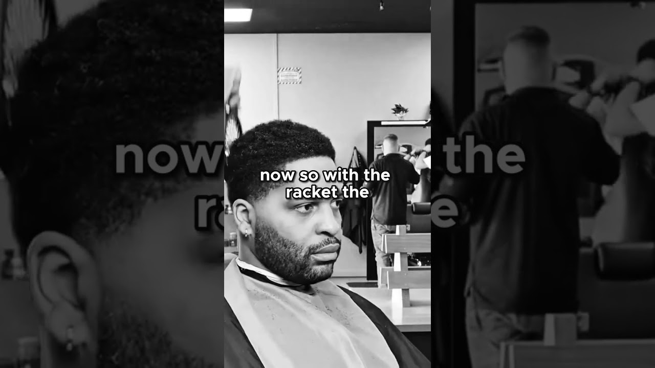 🔥Sponged/Racket Twist Temp Fade Haircut Tutorial | Step-by-Step Barber Guide