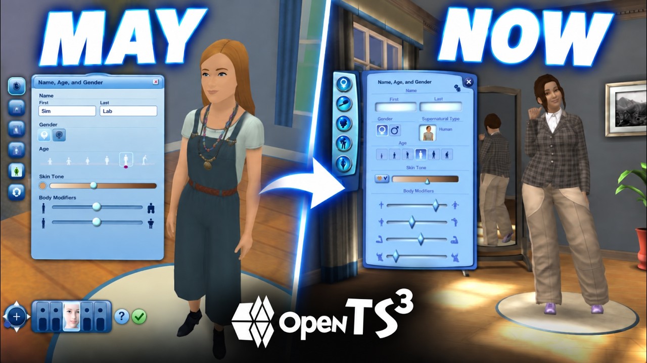 Мы перенесли редактор персонажей The Sims 3 на 64-битную архитектуру.
