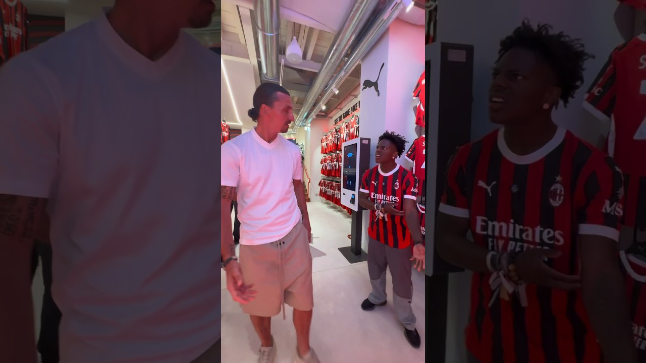 Zlatan embarrasses Speed 😂 #ishowspeed