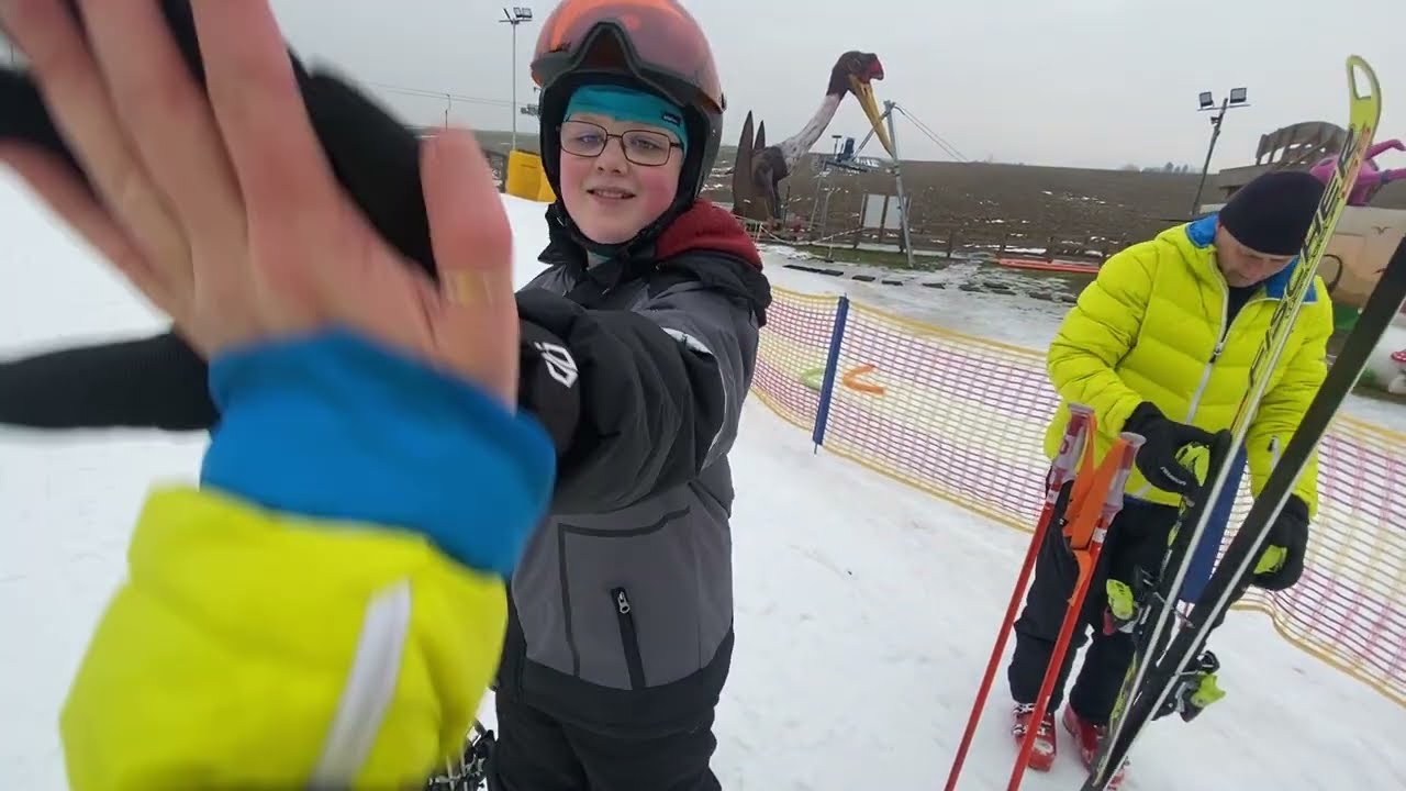 5.B na lyžích